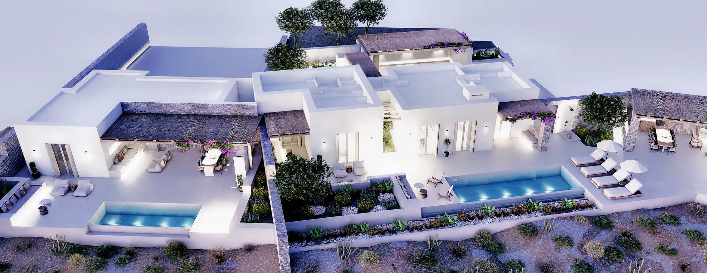 OUTDOOR NIGHT VIEW BOTH